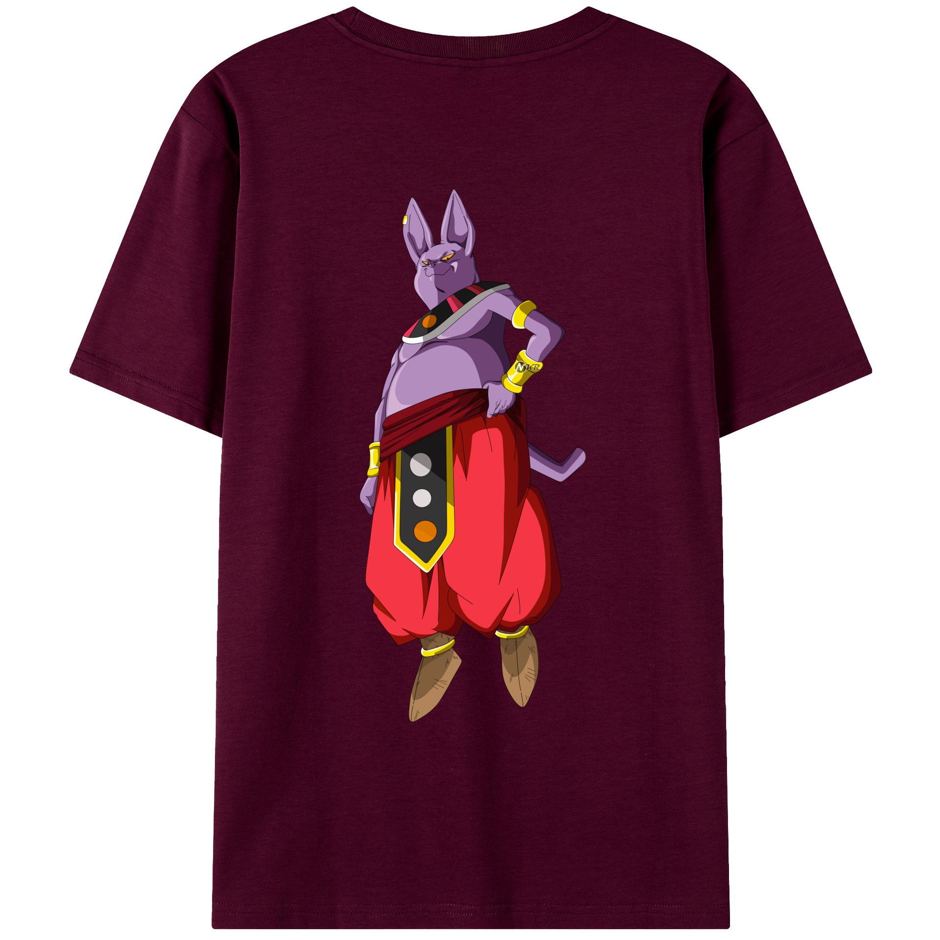 （画像用） ドラゴンボール シャンパ DRAGON BALL Champa レディース半袖Tシャツ(バックプリント)